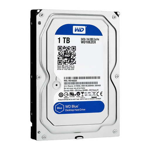 Ổ cứng HDD Western Digital Blue 1TB 3.5" SATA 3 - WD10EZEX