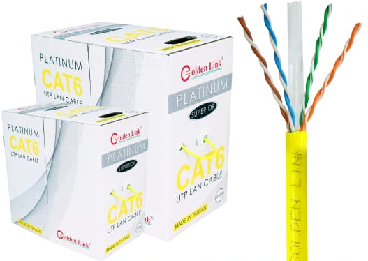 Cáp mạng Golden Link PLATINUM CAT.6 UTP (305 mét)