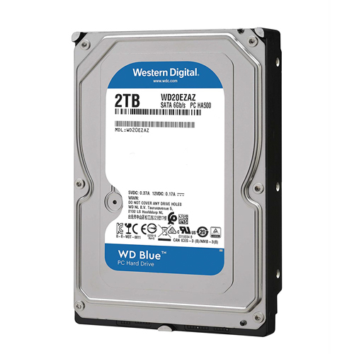 Ổ cứng HDD Western Digital Blue 2TB 3.5" SATA 3 - WD20EZAZ