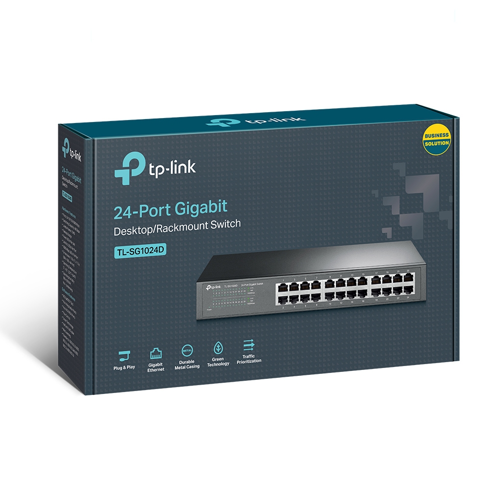 Switch TP-LINK TL-SG1024D 24-Port Gigabit