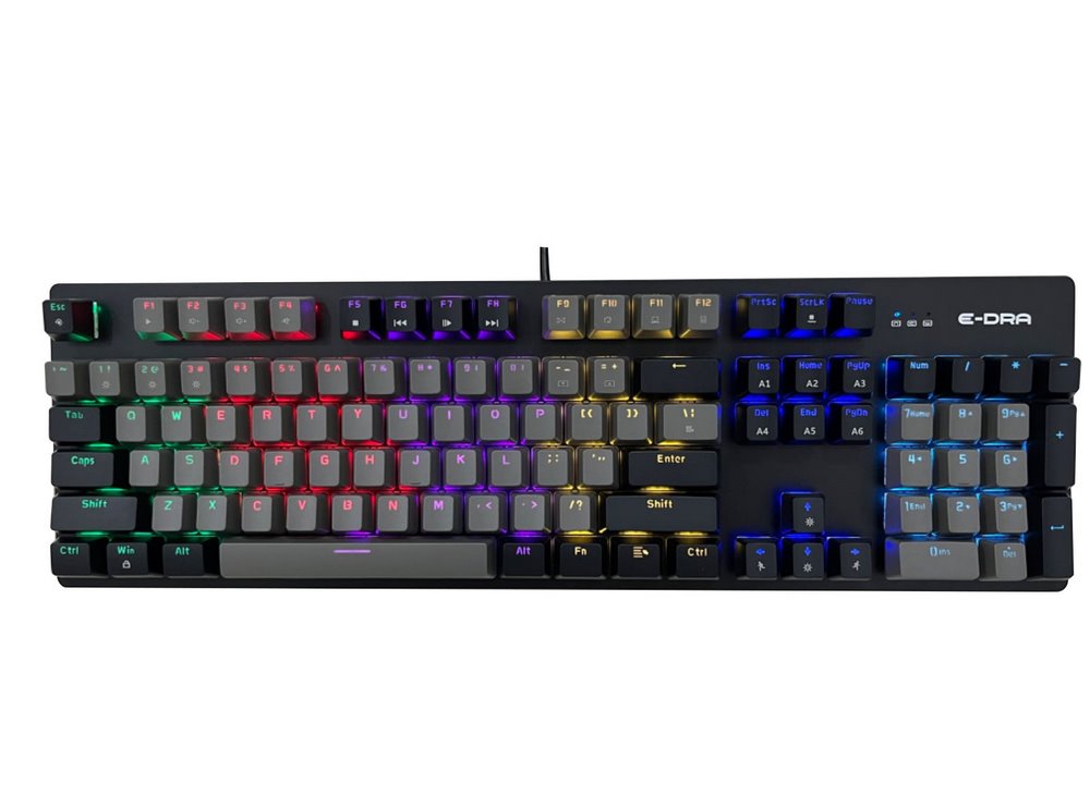 Bàn phím cơ có dây EDRA EK3104L Beta