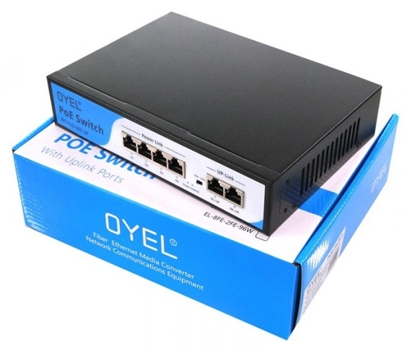 Thiết bị mạng swich POE 4P OYEL