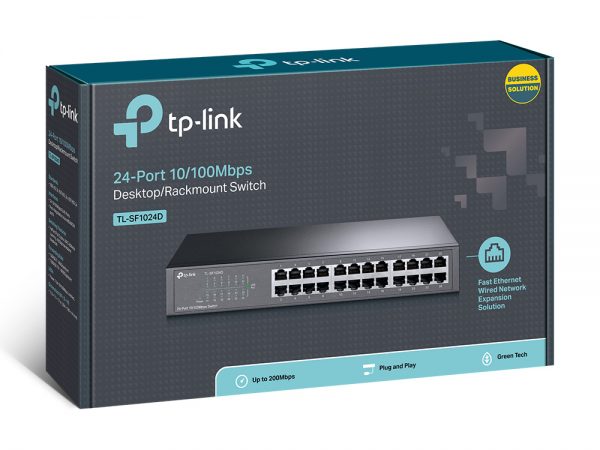 Switch TP-LINK TL-SF1024 24-Port 10/100Mbps