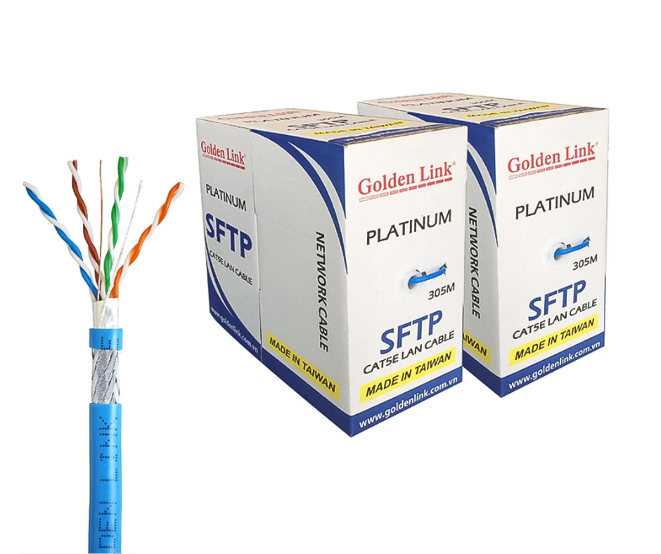 Cáp mạng Golden Link PLATINUM CAT.5E SFTP