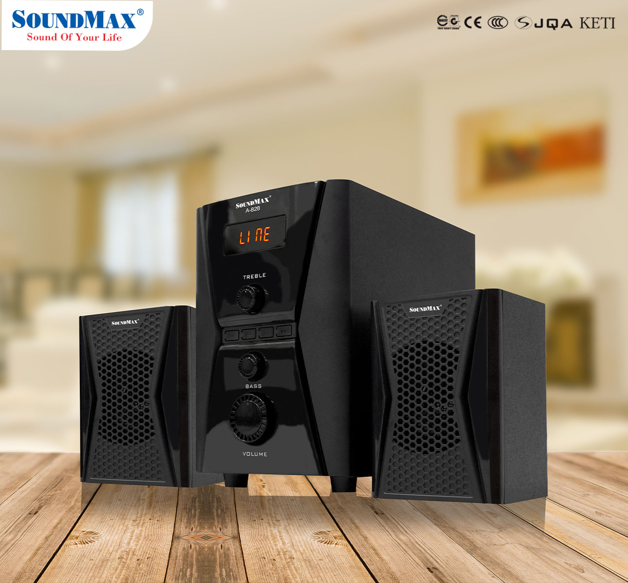 Loa SoundMax A828/2.1