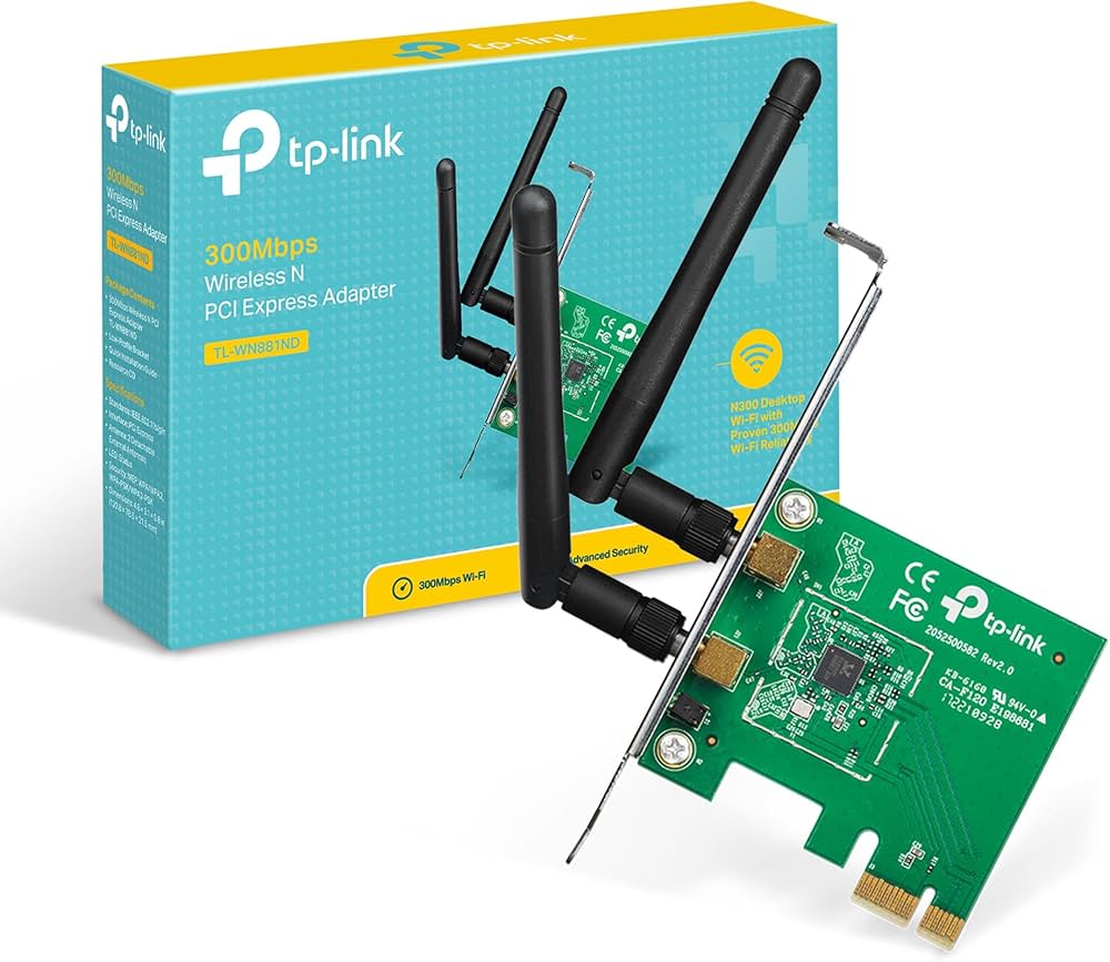 Bộ Chuyển Đổi Không Dây TP-Link TL-WN881ND 300Mbps