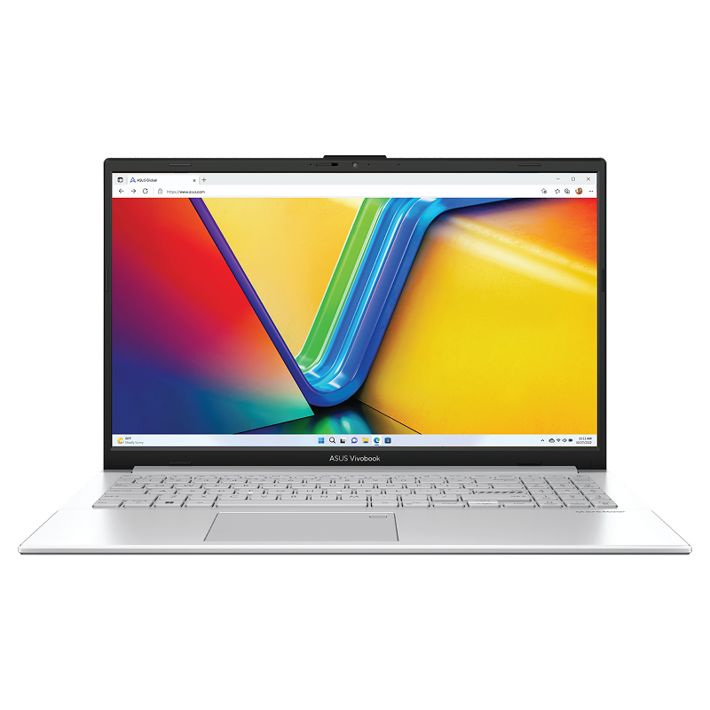 Laptop Asus Vivobook Go 15 E1504FA-BQ1150W (AMD Ryzen 5 7520U | 16GB | 512GB | AMD Radeon | 15.6 ich FHD | Win 11 | Bạc)