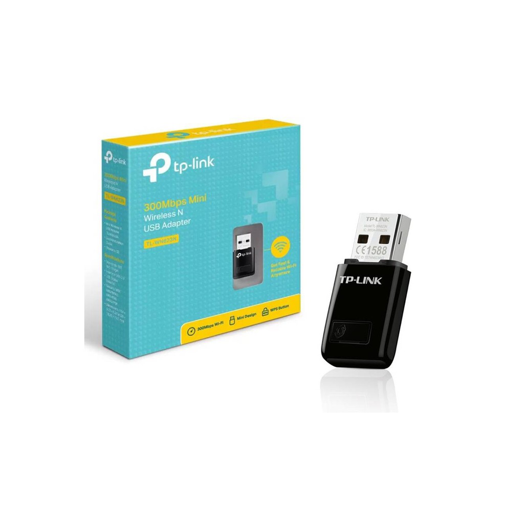 USB Wi-Fi Mini Chuẩn N Tốc Độ 300Mbps TP LINK | TL-WN823N